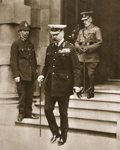 De laatste foto van Lord Kitchener, uit The Illustrated War News, 14 juni 1916